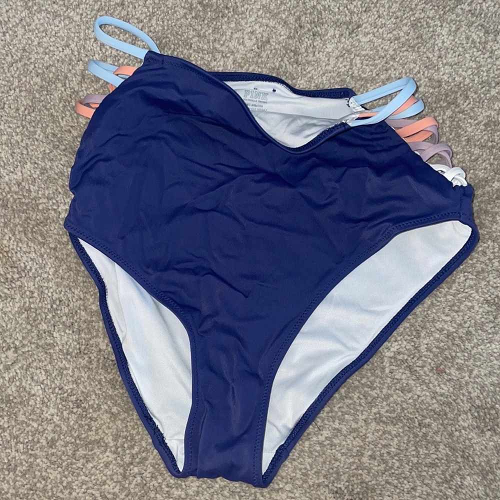 PINK swim bottoms.